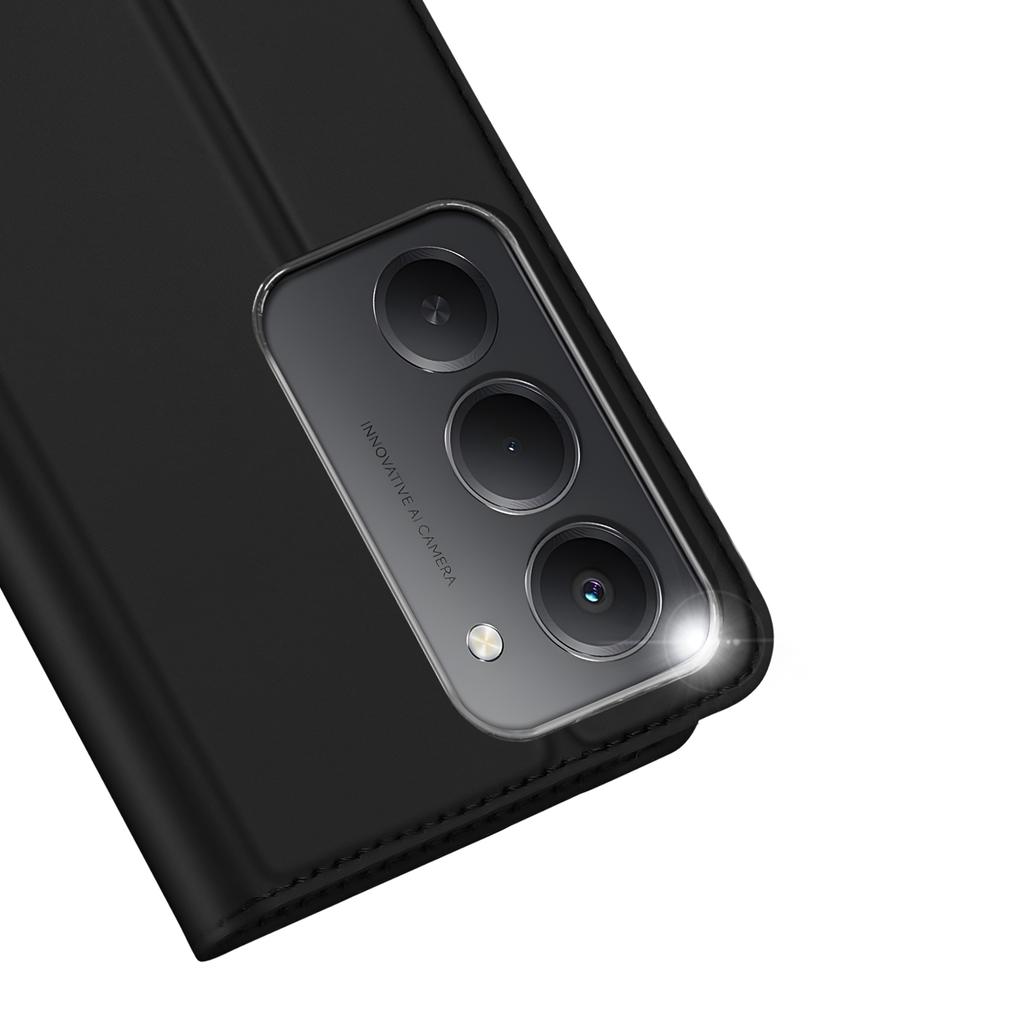 Для Xiaomi Redmi 15 4G (США) (171 мм) Чехол DUX DUCIS серии Skin Pro из кожи с подставкой и держателем для карт