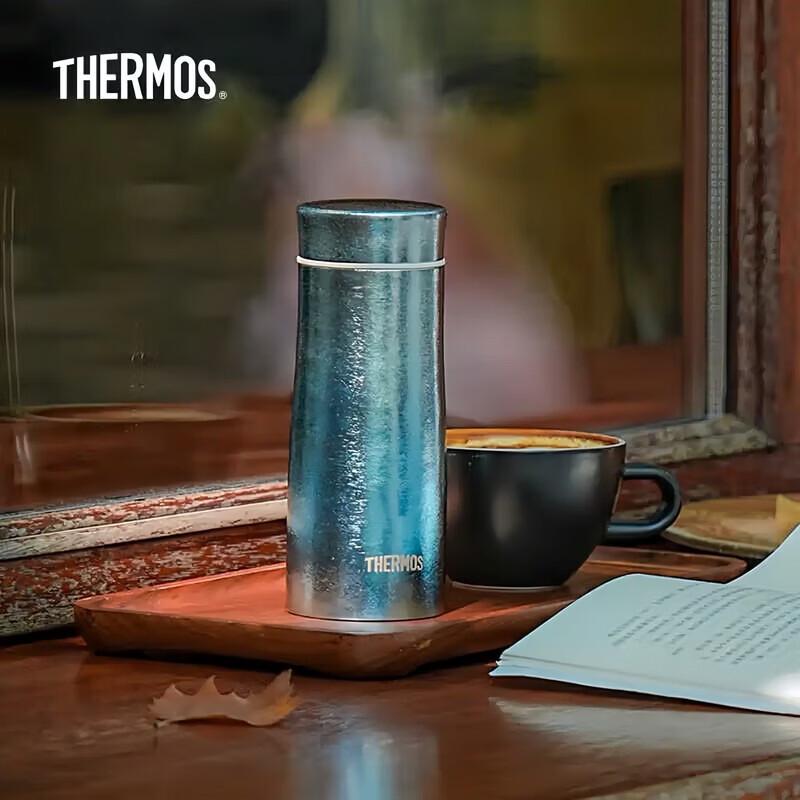 Thermos Тан Цзяньци Издание 380 мл Титановая крышка Портативная термокружка