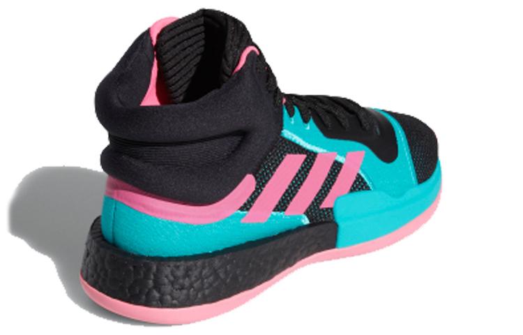 Marquee Boost Adidas 'Black Shock Pink Aqua' EH2373