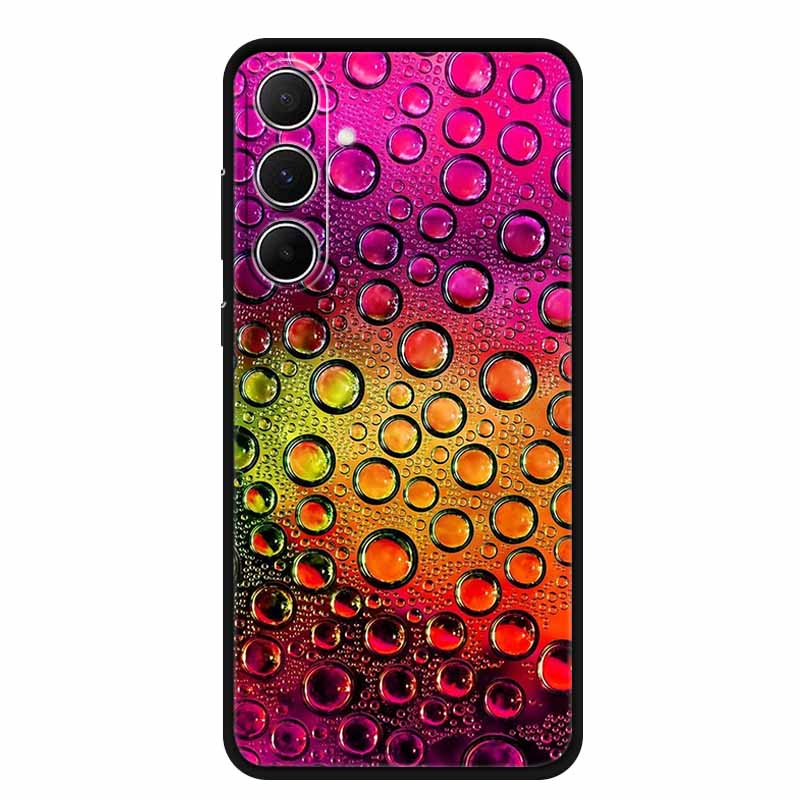 Роскошный TPU чехол для Samsung A55 A15 A25 A05 A35 Задняя сторона Мягкий силиконовый чехол Цветные градиентные чехлы для телефона Galaxy A55 15 25 05 35