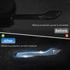 Polwlamks 4 Pack Door Handle Cover Fits Model Y/Model 3, Real Carbon Fiber 3D Handle Cover Sticker, Tesla Door Handle Protector Wrap Covers with 3M