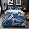 Three-Piece Plant Flower Quilt Set 3D Digital Printing Bedding Kit