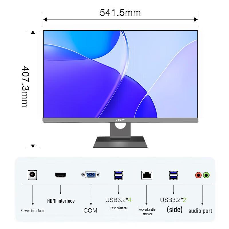Acer A6670 23.8-inch All-in-One Desktop PC (CN version)
