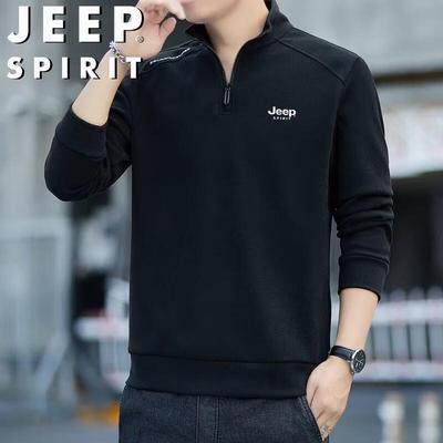 Мужская толстовка с воротником-стойкой JEEP SPIRIT