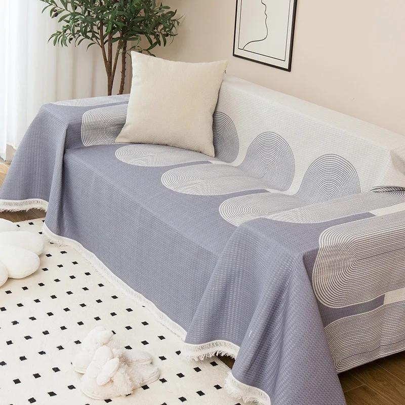 Чехол на диван, коврик для пикника, кровати, одеяла, одеяло, диван-кровать, универсальное декоративное одеяло