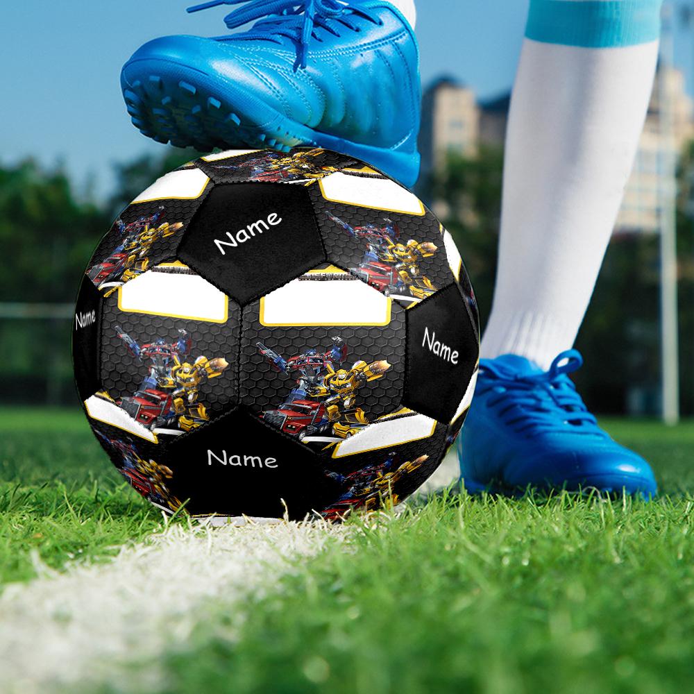 Custom Name Transformers Theme Size 5 Soccer Ball, Suitable for Both Indoor and Outdoor Matches, a Gift Suitable for Everyone.