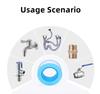 10 Pieces 3M Faucet Sealing Thread PTFE Industrial Teflon Tape Plumber Fitting For Water Pipe Gas Pipeline Sealing Tape Sealers