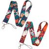 Strap Key Ring Holder Badge Strap Flower Lanyard Badge Holder ID Card Pass Hang Rope Keys Keychain