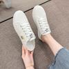New Half Slippers Women's Little White Shoes 2025 Summer Canvas Shoes Breathable Slim Thin Baseplate Shoes Versatile Casual Shoes Women