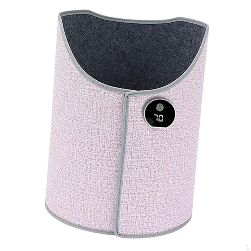 Подстольный обогреватель для ног Премиум Складной Тихий Обогреватель для Студии Дома Общежития Розовый