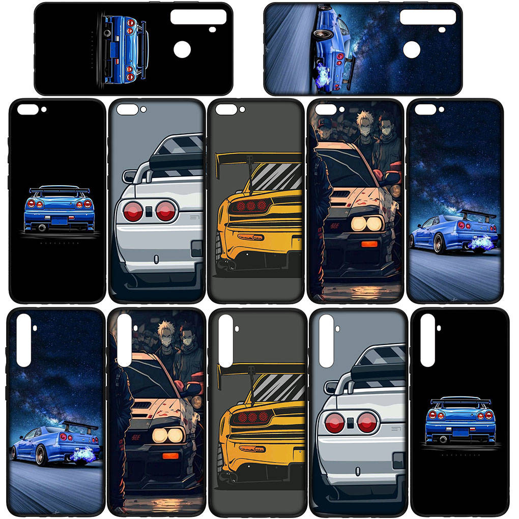Чехол для телефона Samsung Galaxy S25 S24 S23 iPhone 16 15 Xiaomi Redmi Note 14 13 12 16E X 11 Pro Max OPPO Moto Huawei Supercar Super Car Cartoon Cover