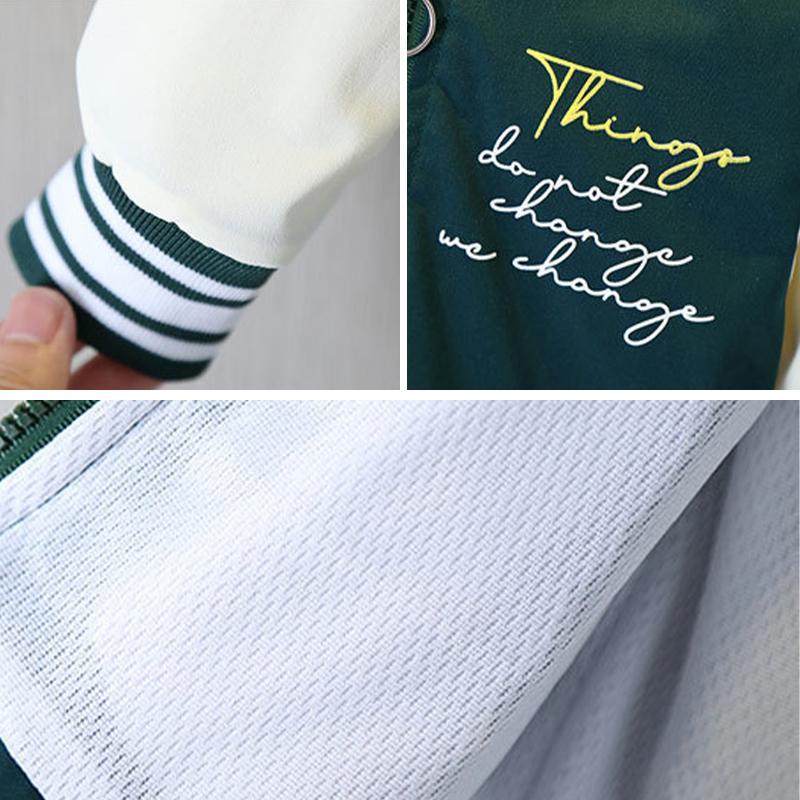 Весна Осень Детские Мальчики Куртка Моды Мультфильм Медведь Узор Дети Ветровка Пальто для Детей Верхняя Одежда Одежда 2-12 Лет