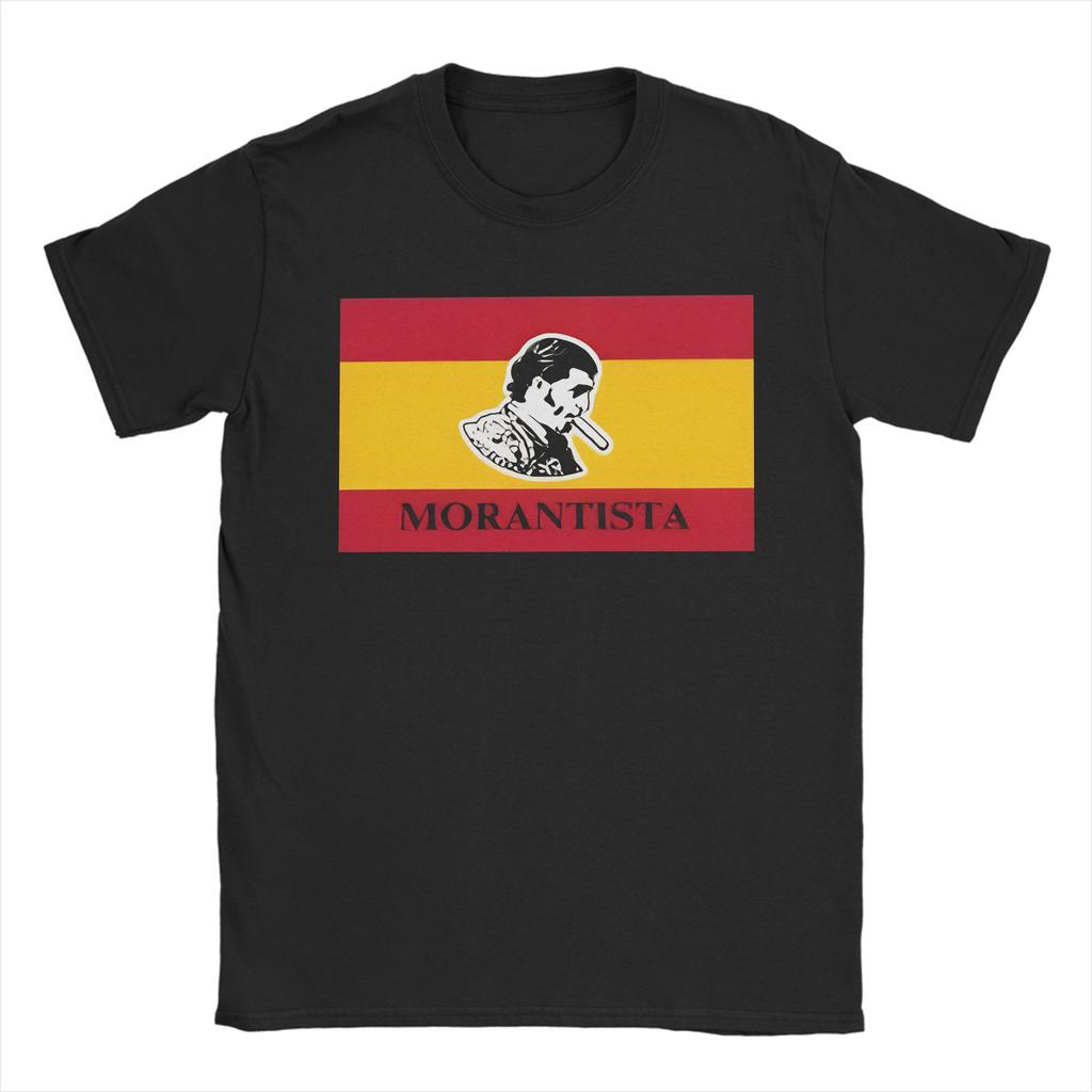Мужская Женская Morante De La Puebla Матадор Футболка ЧЕЛОВЕК Чистый Хлопок Топы Новинка Короткий Рукав Круглый Вырез Футболка Графические Футболки
