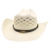 Eaby Жесткая версия Плетеная цилиндр Шляпа рыцаря Ковбойская шляпа Шляпа для джаза Соломенная шляпа с загнутыми полями