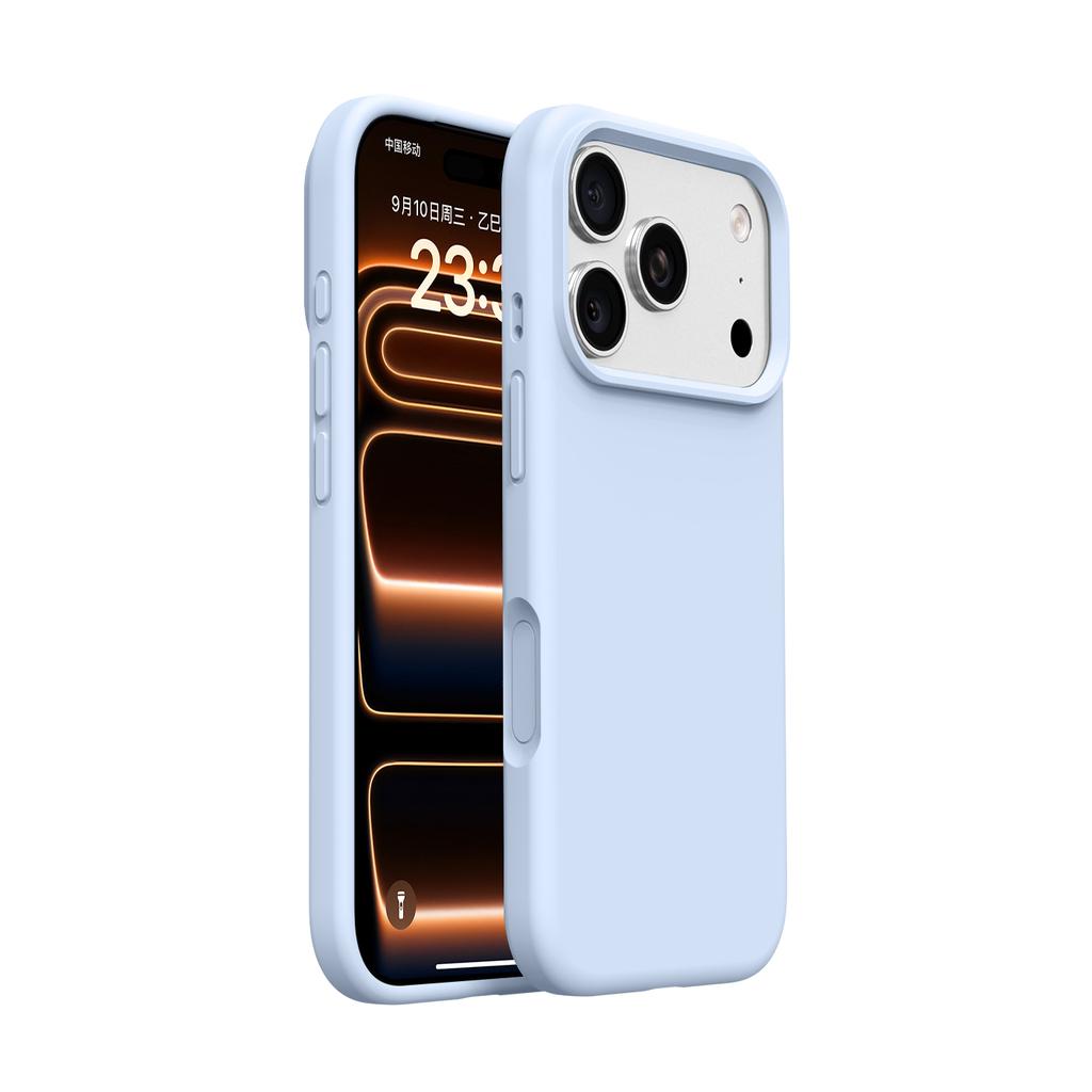 Жидкий силиконовый чехол для телефона для iPhone 17 Pro Max 17 Air 17Pro Ударопрочная защитная задняя крышка телефона Аксессуар Capa