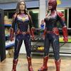 Фигурка Железного Человека MK45 от Marvel в масштабе 1/6 с цветной коробкой - Издание Флэша, Капитана Марвел, Тора.