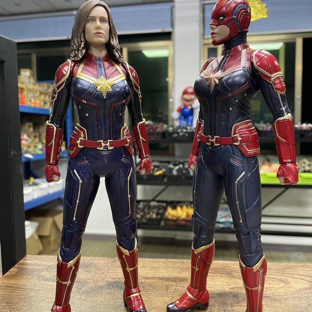 Фигурка Железного Человека MK45 от Marvel в масштабе 1/6 с цветной коробкой - Издание Флэша, Капитана Марвел, Тора.