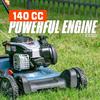 LSPG-M7 21-Inch Gas Push Lawn Mower with 140 Cc 4-Cycle Briggs & Stratton Engine, Bagging, Mulching, and Side Discharge