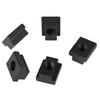 5 Pcs  Black Oxide Finish T Slot Nuts M14 Threads Fit Into T Slots In Machine Tool Tables