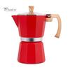 Кофеварка Moka Pot Espresso, простая в очистке, кофеварка для плиты, алюминиевый итальянский дизайн, кубинская кофеварка для насыщенного вкуса