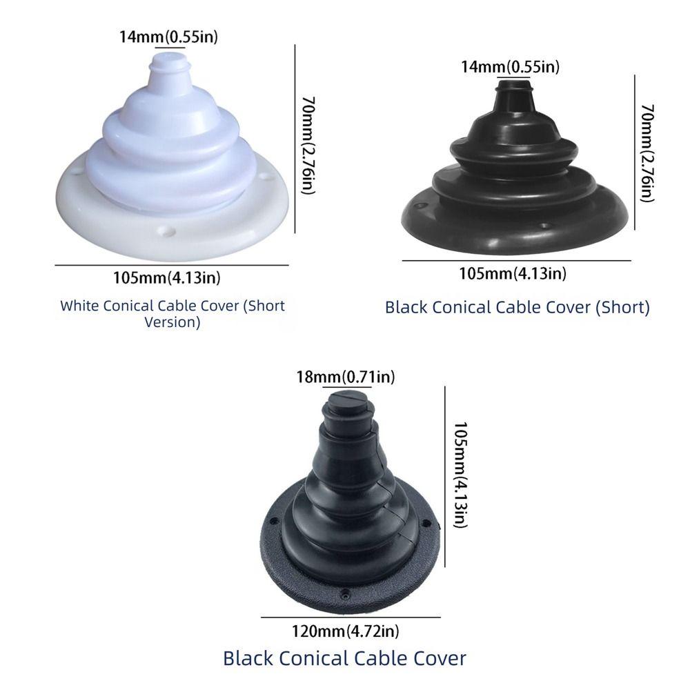 100-мм Защитный чехол рулевого троса 4 дюйма Защита троса Лодочная проводка Жгут проводов Двигательная проводка