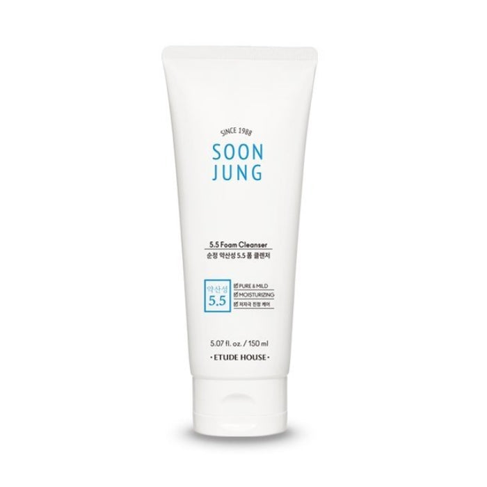 Etude House Soon Jung 5.5 Очищающая пенка 150мл