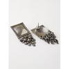 Окисленные серьги-гвоздики в стиле бохо Цвет-серебро, посеребрение для взрослых-женщин