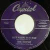 7-дюймовая пластинка ХЭНК ТОМПСОН HIS BRAZOS VALLEY B Youre Walking On My Heart The Ne F2269 CAPITOL 1952 США Кантри/Фолк Б/у