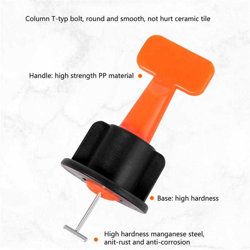 151pcs/set Fr 2-8mm Pro Tile Laying K2v4 Reusable Tool For Leveling Tiles Leveling Ceramic Floors