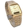 Casio Кварцевые часы Vintage Series Unisex Dual Time Gold Overseas Model [Casio] ANA-DIGI AQ-230GA-9DMQ [Товар]