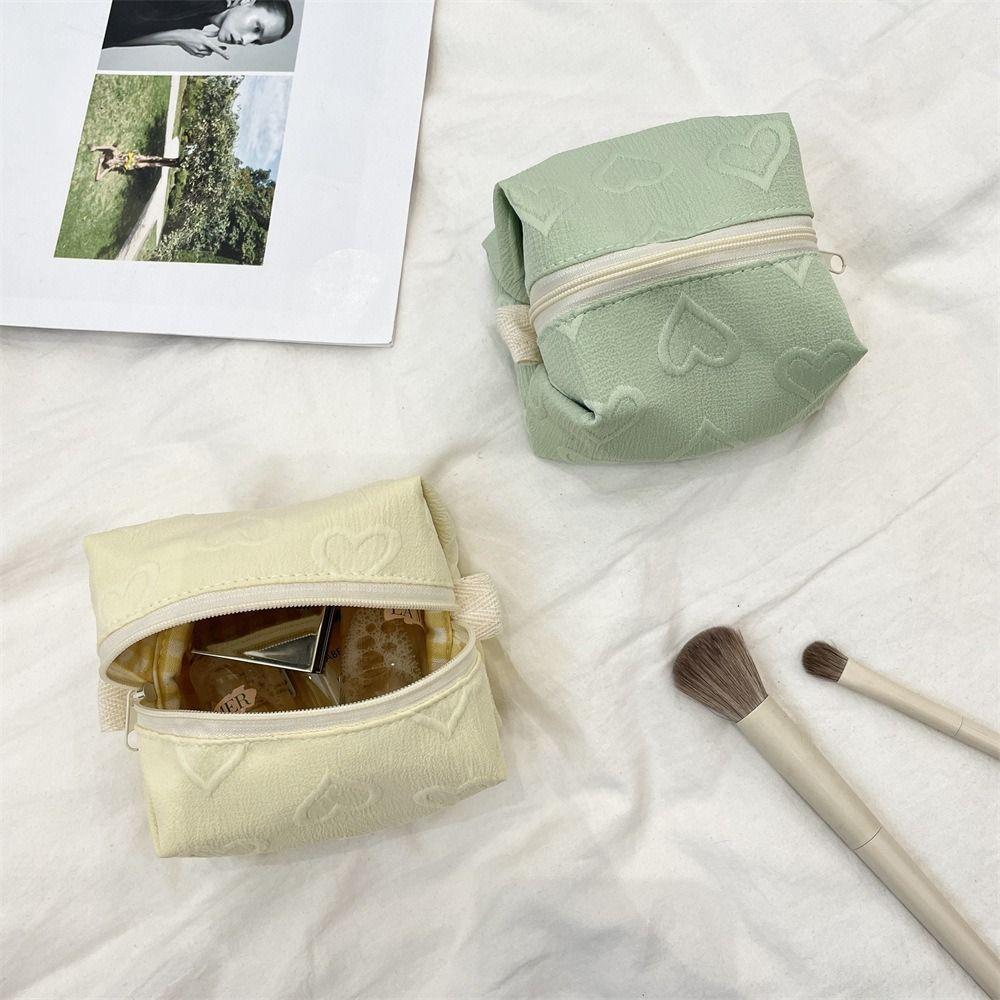 Coin Purse Mini Cosmetic Bag Multifuctional Lipstick Bag Kawaii Small Makeup Bag  Outdoor