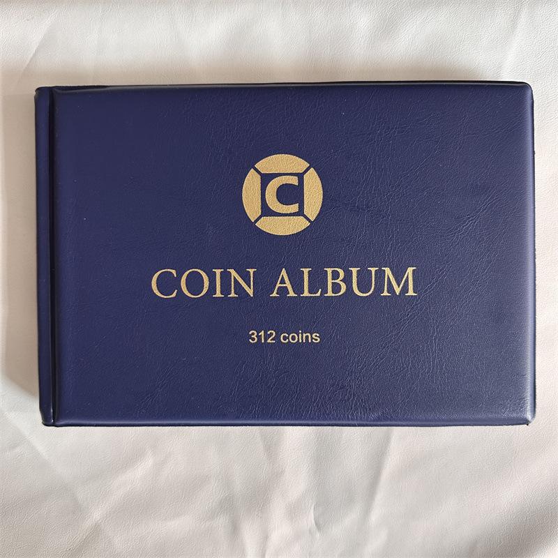 Каталог монет и монет, 312 карточек, внутренняя страница, каталог коллекций медных монет и старинных монет