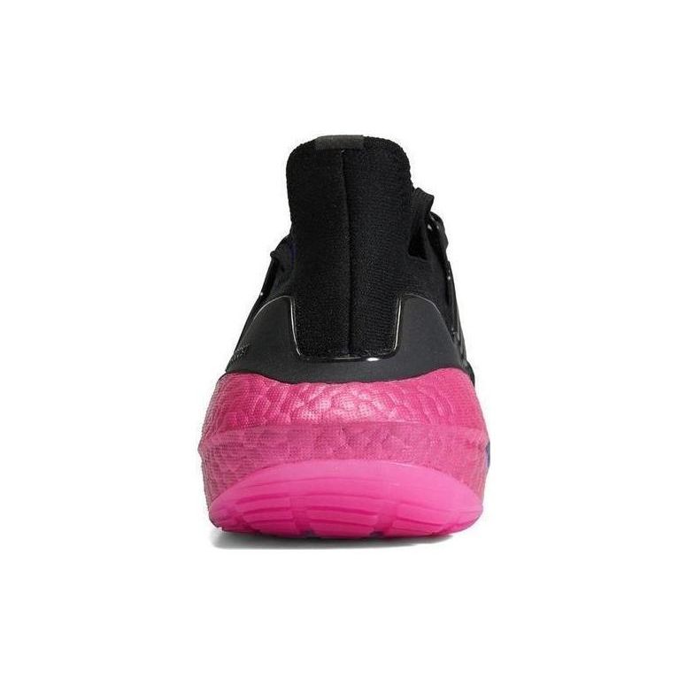 Adidas UltraBoost 22 Black Lucid Blue Gradient Unisex Sneakers Core-Black HQ8593