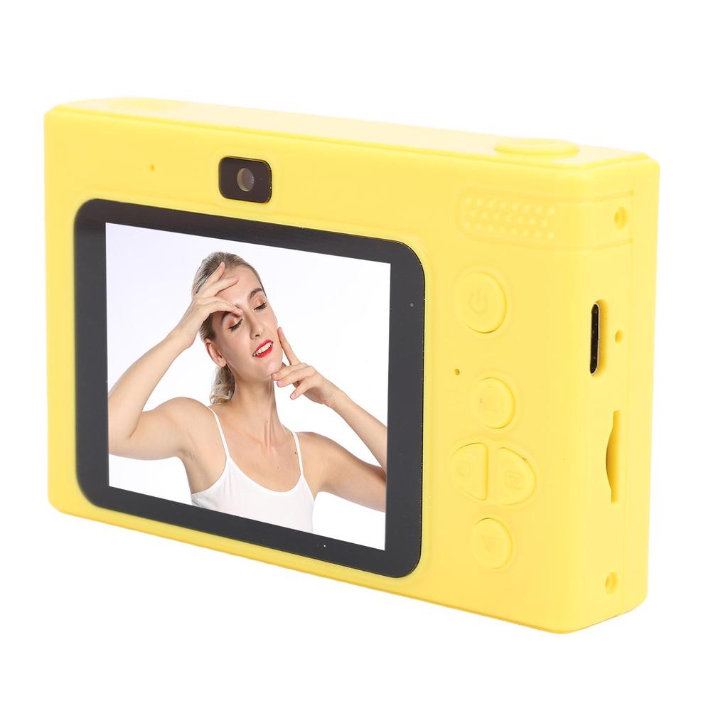 Цифровая камера 2,4-дюймовый экран двойной объектив 48 МП HD фото 1080P видео несколько фильтров игры MP3 перезаряжаемая детская камера