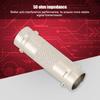 10pcs Nickel Plated Copper 50 Ohms Impedance BNC Female to BNC Female Adapter Connector