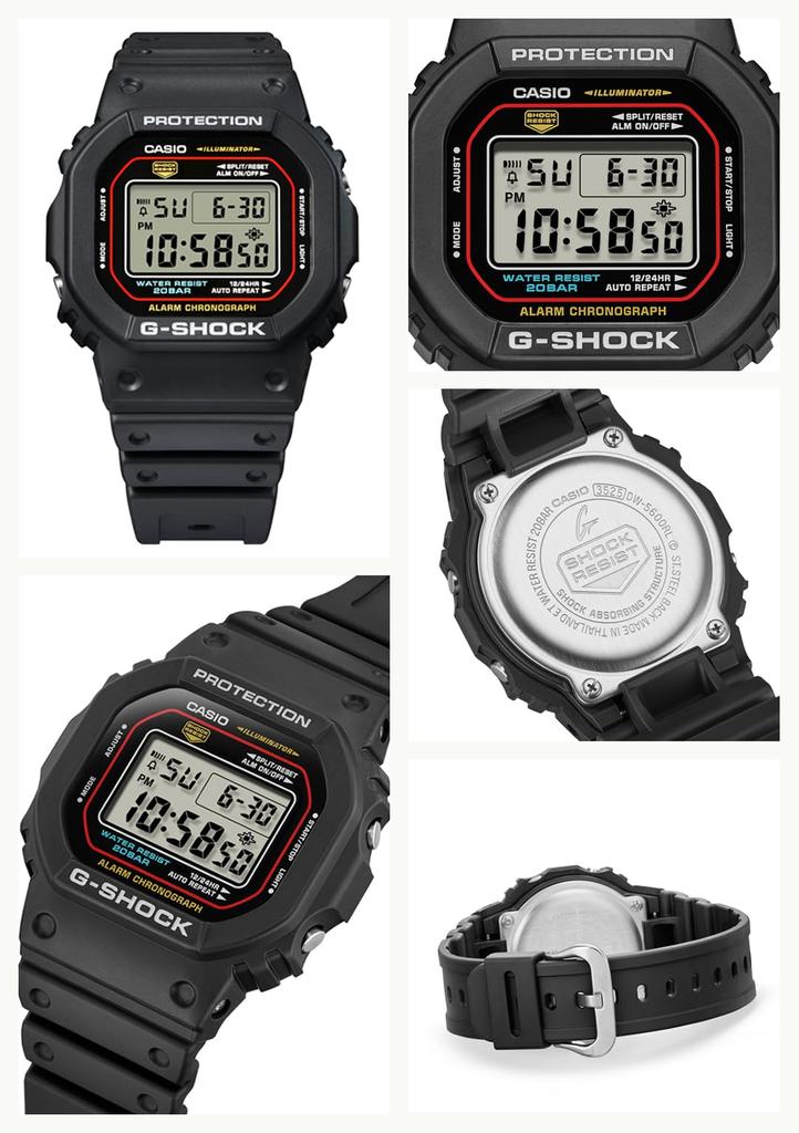 Часы Стили Черный [Casio] G-Shock []Iconic DW-5600RL-1JF Мужские