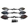 Для YAMAHA MT01 MT03 MT-07 MT-09/Tracer 900 700 Tenere FJ09 MT10 Черный карбон Мотоциклетные аксессуары Боковые зеркала заднего вида