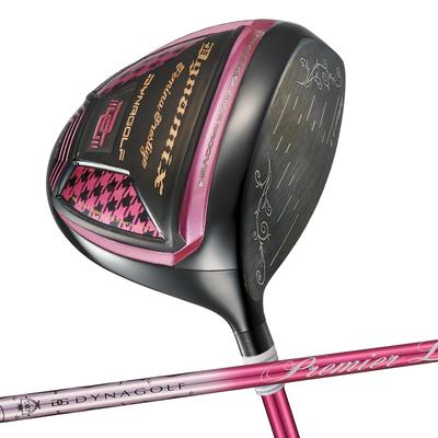 Драйвер Dyna Golf Ultra High Repulsion Dynamics Femina Prestige с шафтом Premier Light Lady, 13,5° L, и грипом Golf Pride 25 г