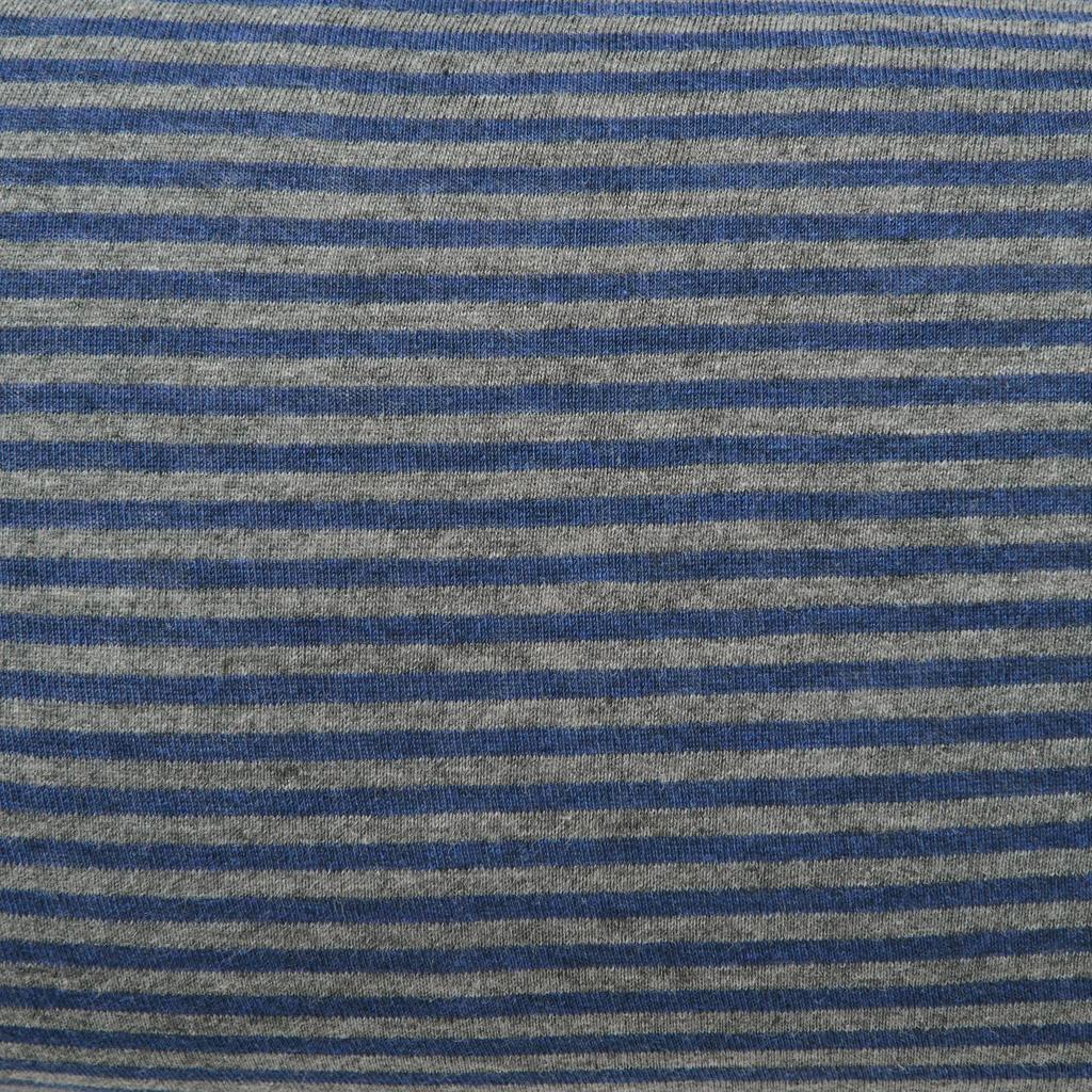 MUJI Fit Neck Cushion, Heather Navy x Gray, Approx. 16 x 64 cm, 44430934