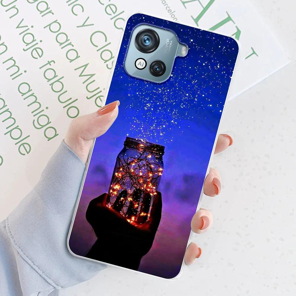 For Blackview Oscal C80 Case 6.5" Marble Transparent Silicone Soft TPU Fundas Phone Case For Blackview Oscal C80 Cover Bumper