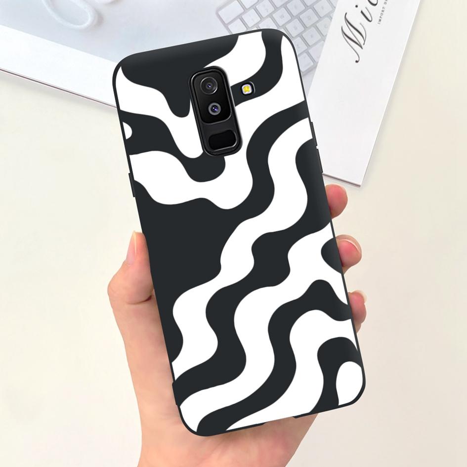 Для Samsung Galaxy A6 Plus 2018 Чехол A605 SM-A605F Чехол для телефона Милый Астронавт Мягкий Силикон Funda Для Samsung A6 2018 A600F Capa