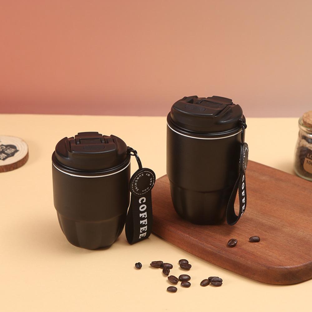 Small Capacity Stainless Steel Coffee Mug Mini Pumpkin Water Cup Thermo Bottle Dual Drink Cup Home