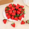 10/20Pcs Artificial Strawberries Fake Plastic Fruit for Home Kitchen Garden Decoration Photo Props Christmas Party DIY Decor