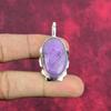 Ювелирные изделия из пурпурита, кулон из стерлингового серебра 925 пробы, ювелирные изделия ручной работы с драгоценными камнями, подарки для жены, абсолютно новый кулон