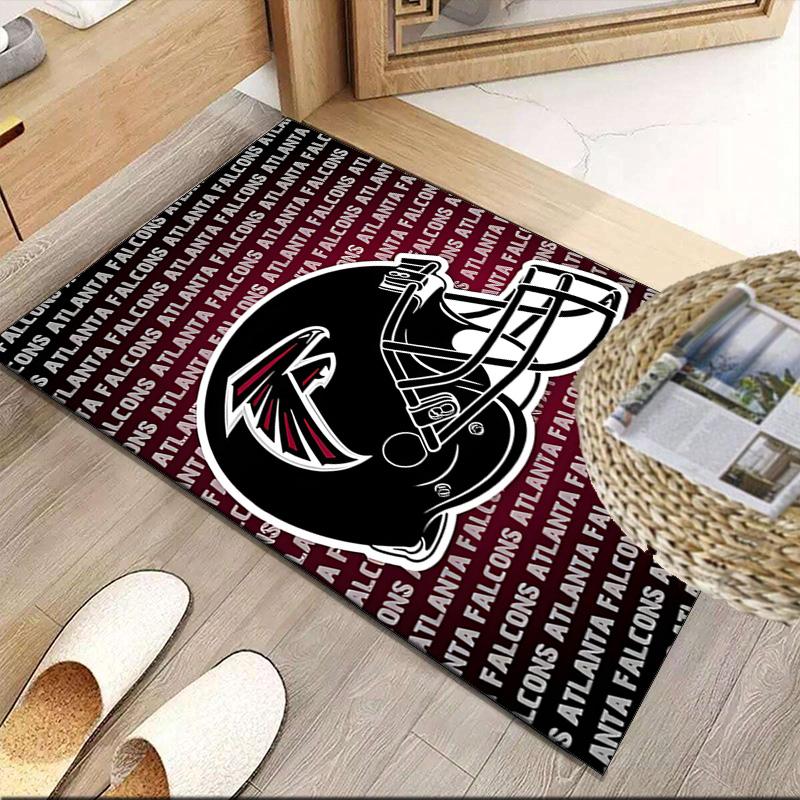 Atlanta-Falcons Rise Up Carpet, Kitchen Rugs, Yoga Mat, Non-Slip Mats, Rug for Bathroom, Living Room bedroom, Camping Rugs Christmas Gift