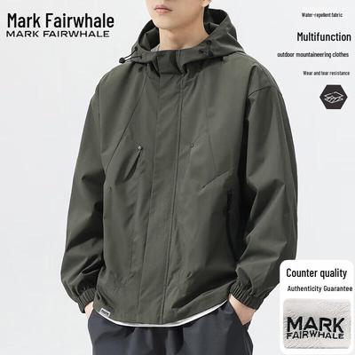 Мужская куртка-ветровка с капюшоном для улицы Mark Fairwhale