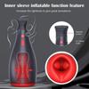 New Automatic Inflatable Male Masturbation Cup Clamping 7 Vibration Deep Throat Oral Sex Machine Adult Sex Toy Men's Penis Masturbation