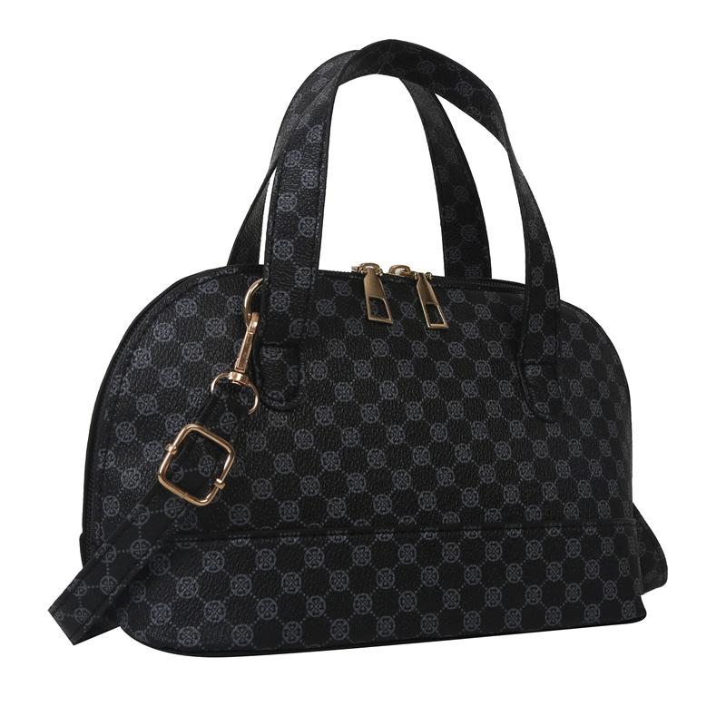 Новая летняя ретро-текстура и модная однотонная простая принтованная модная ручная сумка через плечо на одно плечо