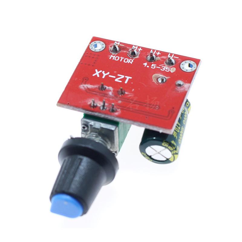 5A 90W Pwm 12V DC контроллер скорости двигателя модуль Dc-Dc 4.5V-35V регулируемая скорость