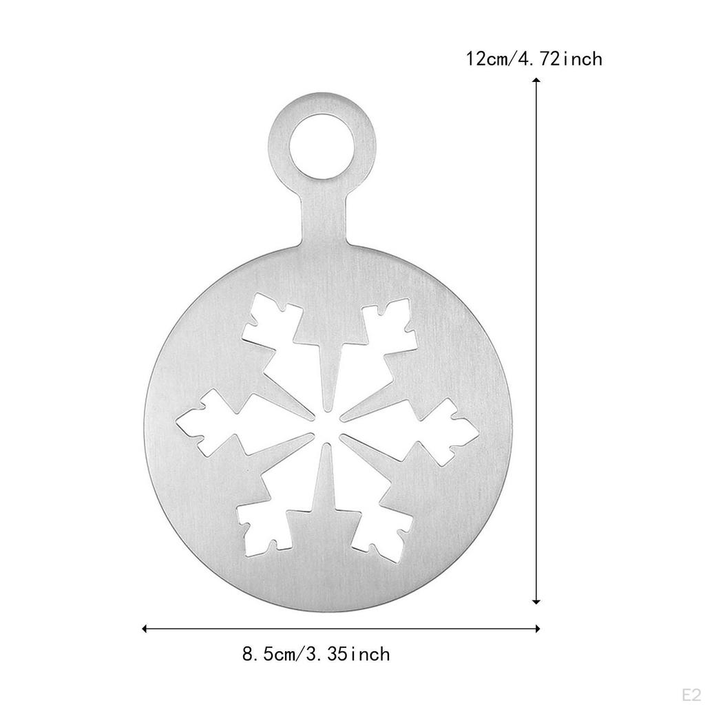 Coffee Art Template Baking Painting Mold Tools Cake Stamping Decorating Stencil for Chocolate